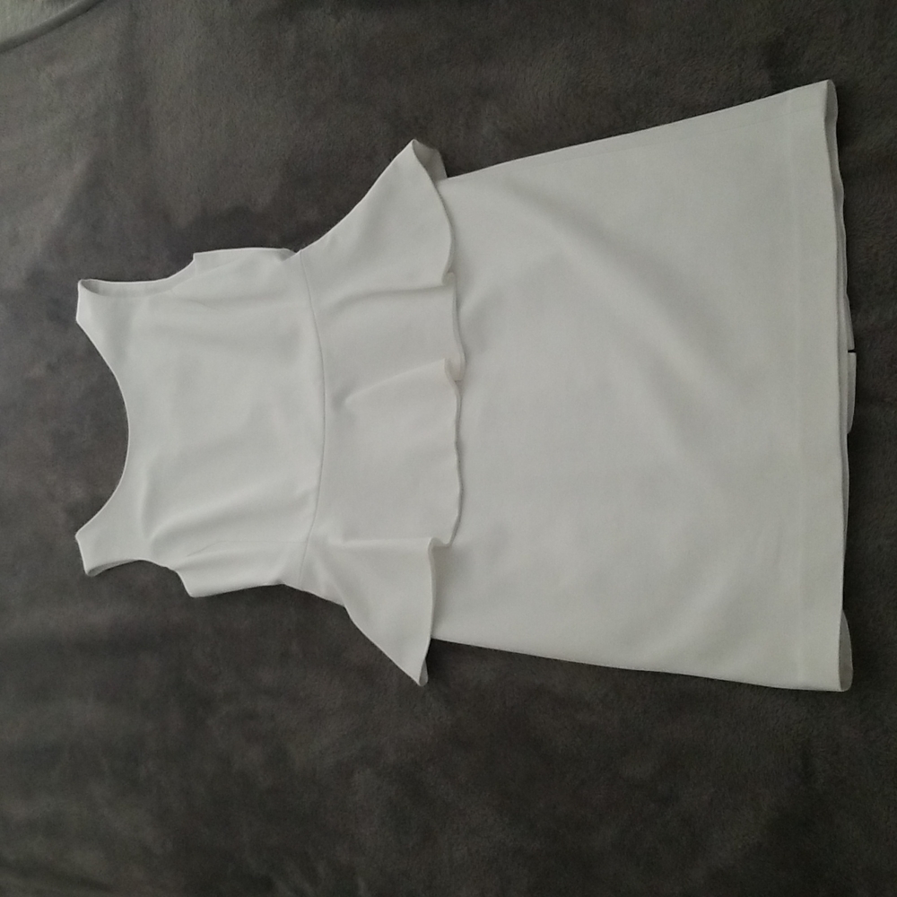 White dress, Banana Republic Size 4